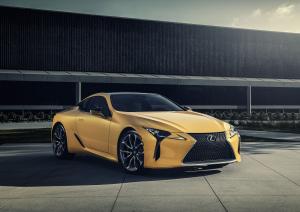Lexus LC500 Inspiration Series (Flare Yellow) 2019 года